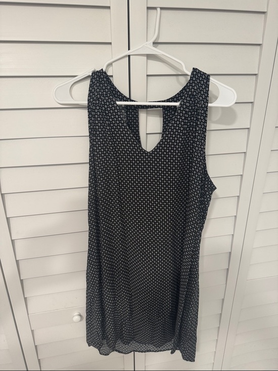 Old Navy Dresses & Skirts - Old Navy Black Dress with White Floral Dot Print